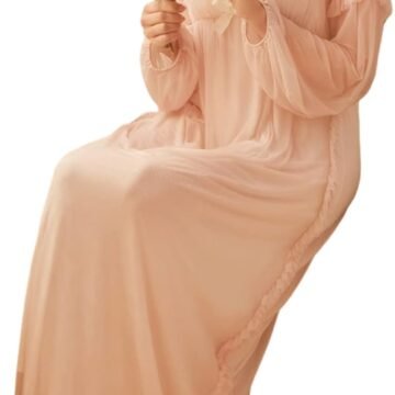 Women Nightdresses Nightshirts Princess Nightdress Women Long Sweet Nightgown Lace Sleepwear Soft Nightshi